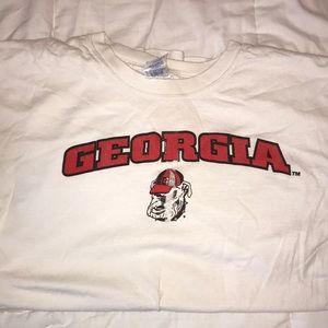 Gildan Tops - UGA University of Georgia T-shirt Gildan Tops - UGA University of Georgia T-shirt